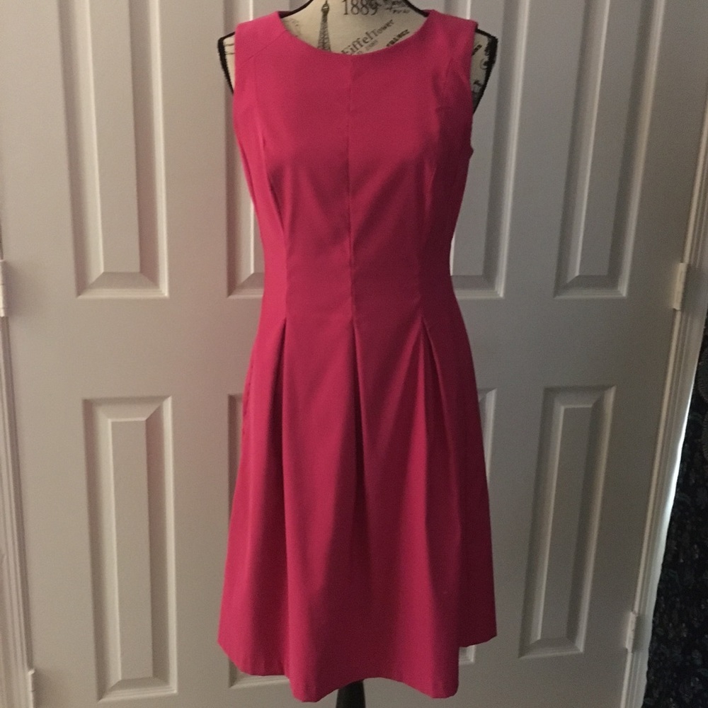 Pink Dress with Pockets